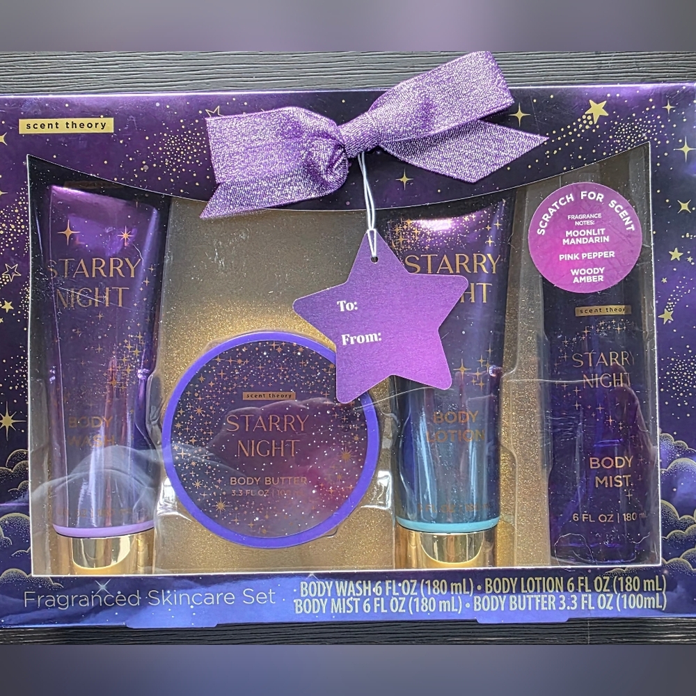Scent Theory Purple Body Wash Collection